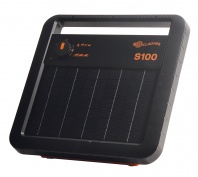 Gallagher S100 Solar Energiser - up to 10 km - with 7 year guarantee